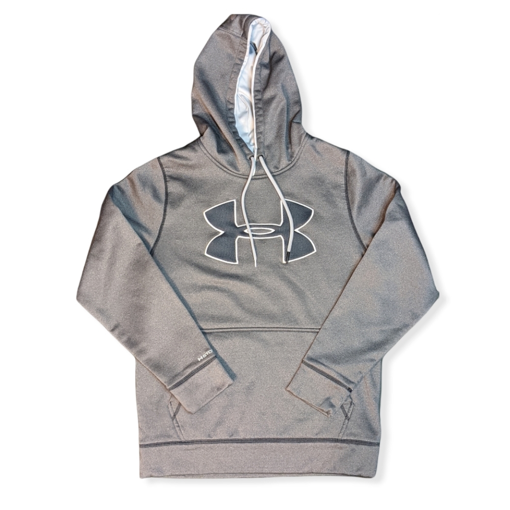 Under Armour Men's Sm. Grey Storm 1 Pullover Hooded Sweatshirt/ Hoodie
